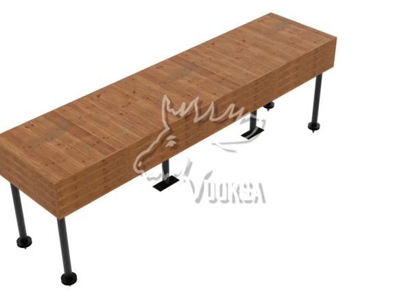 Береговая площадка 6х1,5 метра