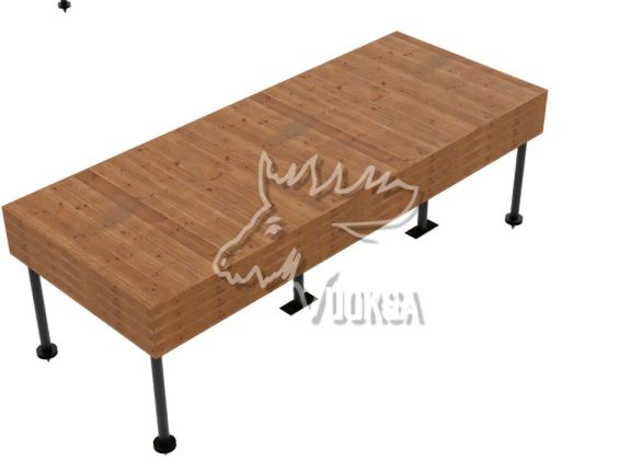 Береговая площадка 6х2,4 метра