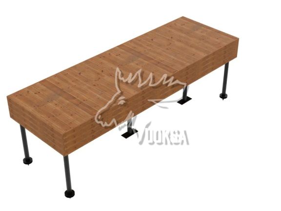 Береговая площадка 6х2 метра