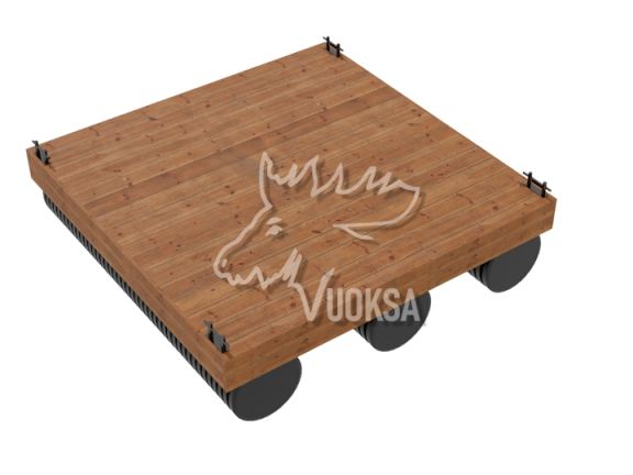 Вуокса пирс 3х3 метра